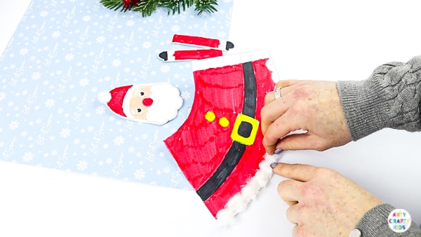 3D Printable Christmas Characters: Easy Christmas Crafts for Kids. A fun Christmas craft for kids to colour and make.