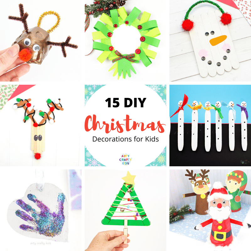 20+ Easy Christmas Ornament Crafts for Kids to Make |Kids Activities Blog