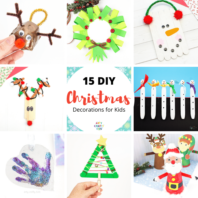 15 easy Christmas crafts for kids - Fab Everyday