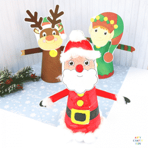 3D Printable Christmas Characters: Easy Christmas Craft for Kids