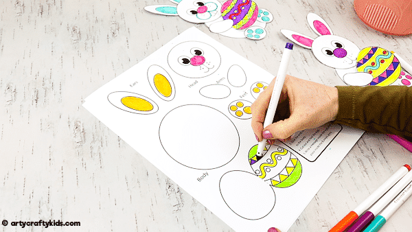 Adorable Easter bunny card for kids to make. The Easter Bunny card can be personalised with a photograph, transforming your child into an Easter bunny. A great Easter card to make for family and friends, and be created with our Easter Bunny Card Templates.