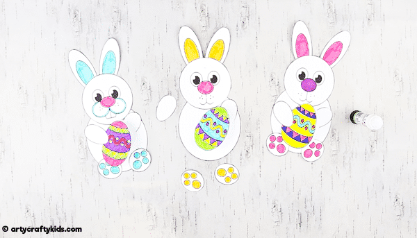 Adorable Easter bunny card for kids to make. The Easter Bunny card can be personalised with a photograph, transforming your child into an Easter bunny. A great Easter card to make for family and friends, and be created with our Easter Bunny Card Templates.