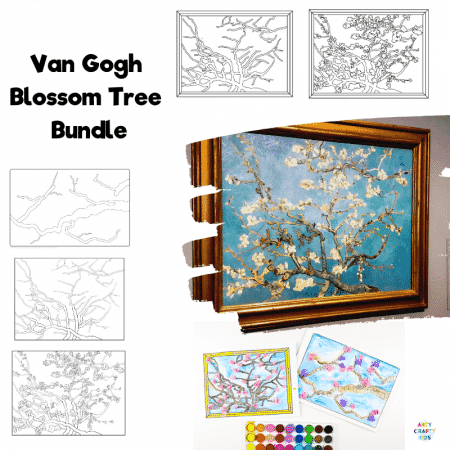 Van Gogh Blossom Tree Bundle