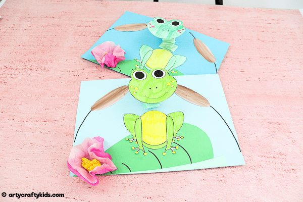 A fun, engaging and easy spring craft for kids: Bobble Head Paper Frog Craft. Incorporate this cute froggy craft into a life cycle of a frog lesson or activity or use it for a Spring display board at school. Download the drop template to get started!