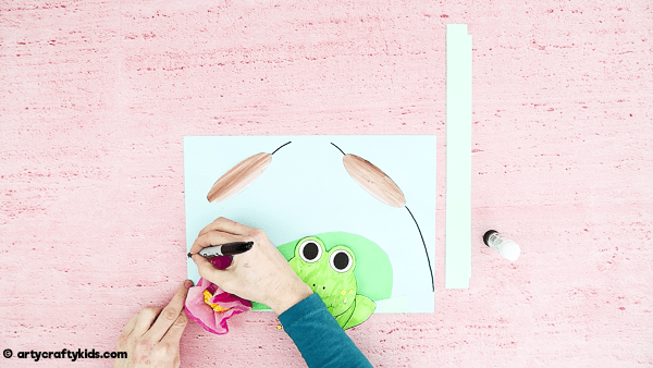 A fun, engaging and easy spring craft for kids: Bobble Head Paper Frog Craft. Incorporate this cute froggy craft into a life cycle of a frog lesson or activity or use it for a Spring display board at school. Download the drop template to get started!