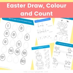 Easter - Draw, Colour and Count