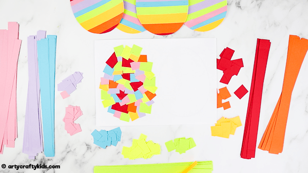 This easy rainbow Easter egg craft is perfect for keeping toddlers and preschoolers busy this Easter. Download the free Easter egg template to get started.