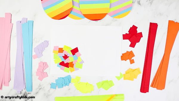 This easy rainbow Easter egg craft is perfect for keeping toddlers and preschoolers busy this Easter. Download the free Easter egg template to get started.