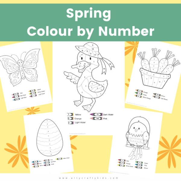 Spring Colour by Number