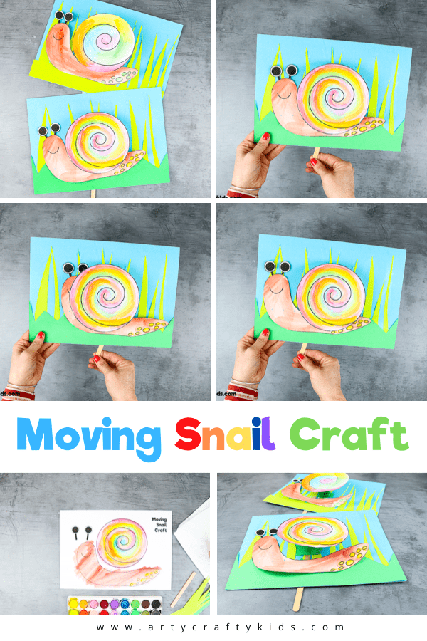 Play snail peek-a-boo with this fun and easy interactive snail craft for kids. This easy bug craft for kids is a lovely way to encourage learning on the topic of mini-beasts