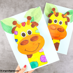 3D Giraffe Craft for Kids