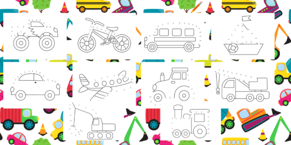 copy of vehicle dot to dot for kids pin arty crafty kids