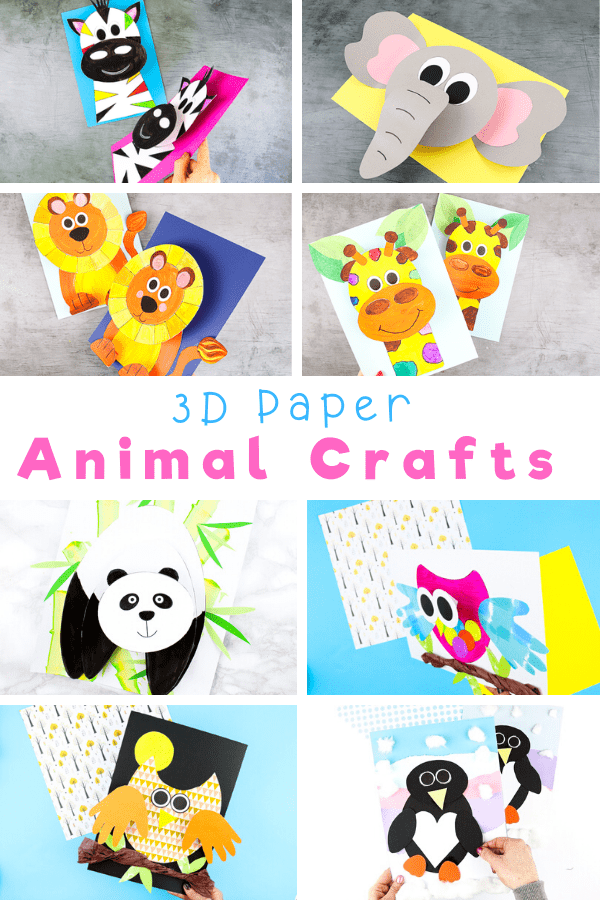 Explore our collection of fun and interactive 3D Paper Crafts for kids; featuring paper crafts From Spring to Halloween to Christmas; from land animals to sea animals to bugs, we have a 3D paper craft to keep your children busy all year round.