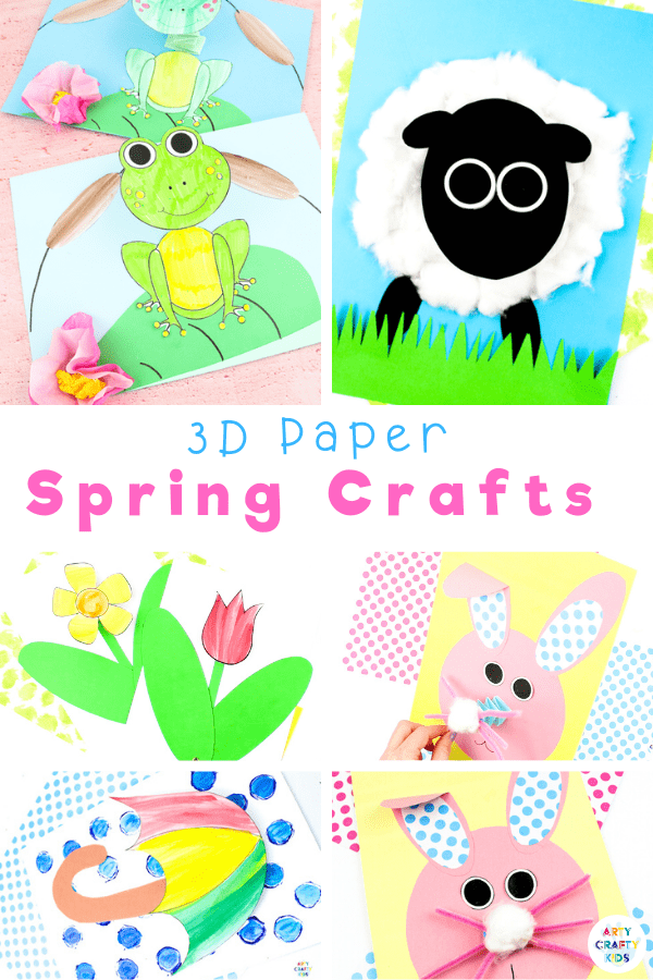 Explore our collection of fun and interactive 3D Paper Crafts for kids; featuring paper crafts From Spring to Halloween to Christmas; from land animals to sea animals to bugs, we have a 3D paper craft to keep your children busy all year round.