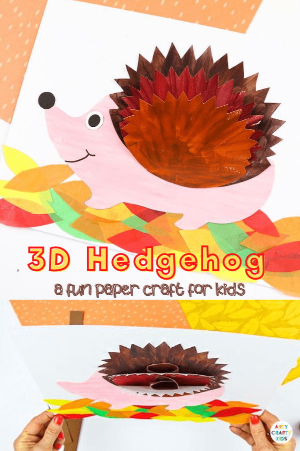 Kickstart the Autumn term with this adorable 3D Paper Hedgehog Craft. Our latest hedgehog craft joins a growing collection of 3D paper crafts; all designed to combine the creativity of craft, the interest of perspective and the fun of movement that capture the imaginations of younger and older children alike.