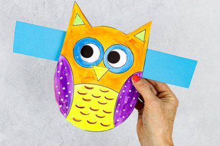Moving Eyes Owl Craft (8 of 12) | Arty Crafty Kids