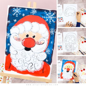Learn how to draw Santa with our easy to follow step-by-step 'How to Draw Santa Claus' tutorial. Our flow drawing technique makes drawing Santa super easy for kids and beginners. We encourage the use of simple lines and shapes that naturally flow through repetition.