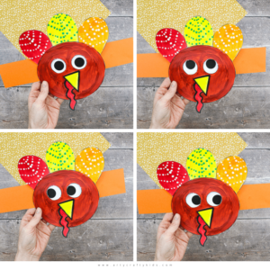 Moving Eyes Turkey Craft