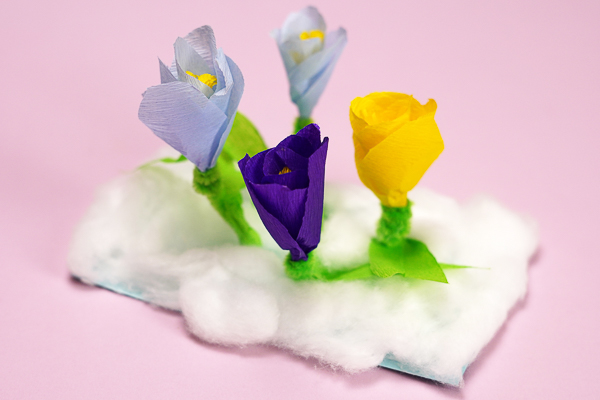 Muumade - How to Make Tiny Flowers from Craft Pipe Cleaners