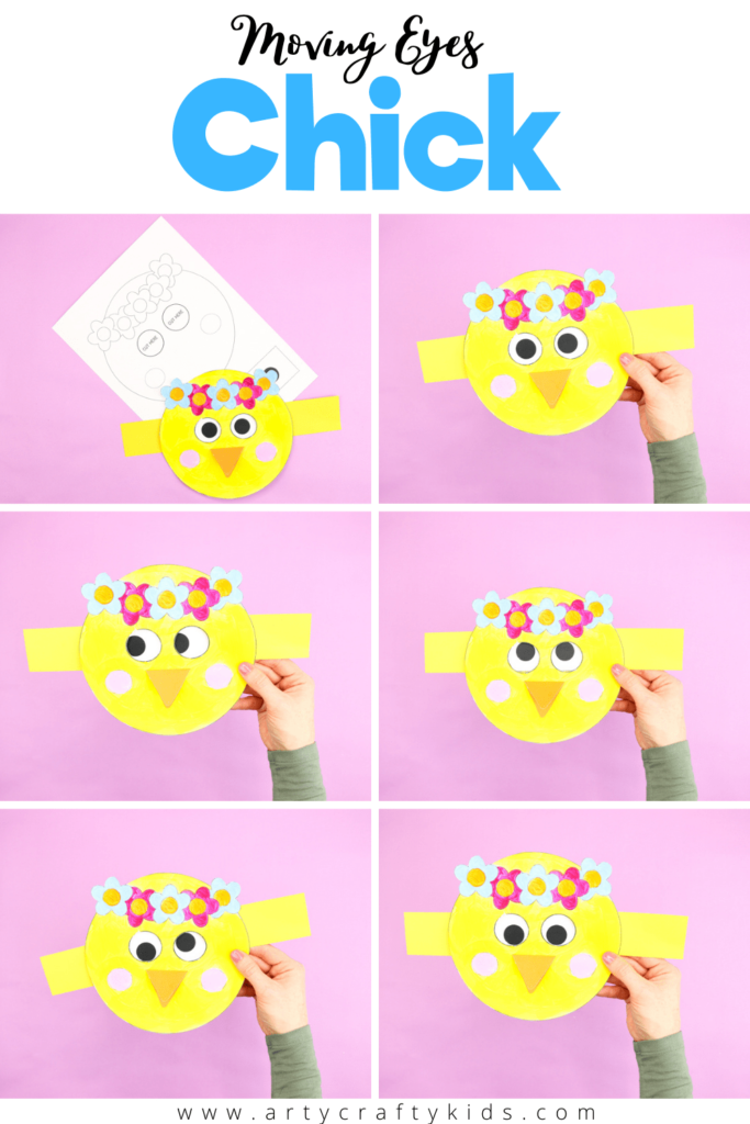 Moving Eyes Chick Craft - Arty Crafty Kids