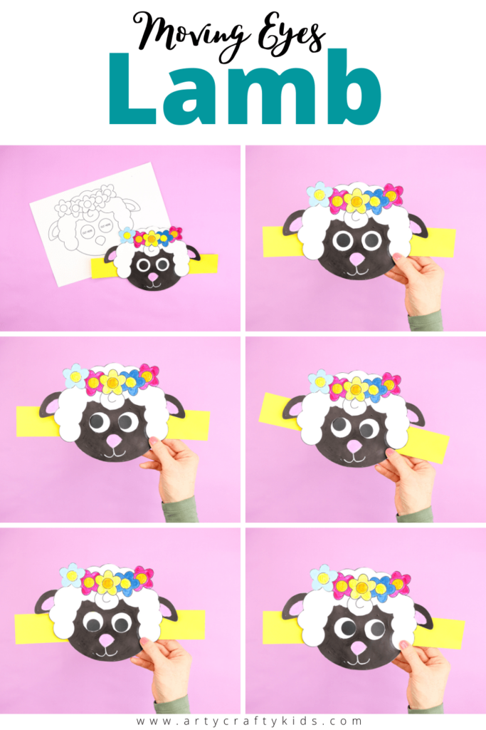 Welcome Spring with this super fun and easy to make Moving Eyes Lamb Craft. With its playful  elements, children will find delight in the crafts quirky and characterful eye movements; making it the perfect accompaniment to story-telling and play based learning.