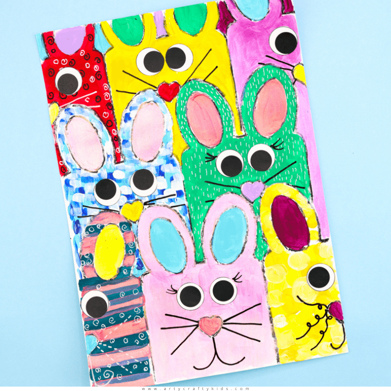 Pattern Bunny Art