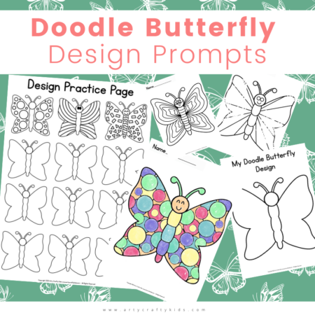 How to Draw a Butterfly Easy-Peasy & Fast ! {for kids, teens and adults}