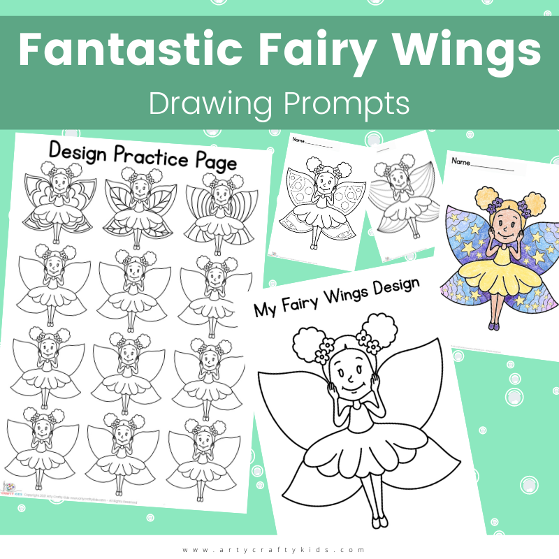 fairy wings drawings