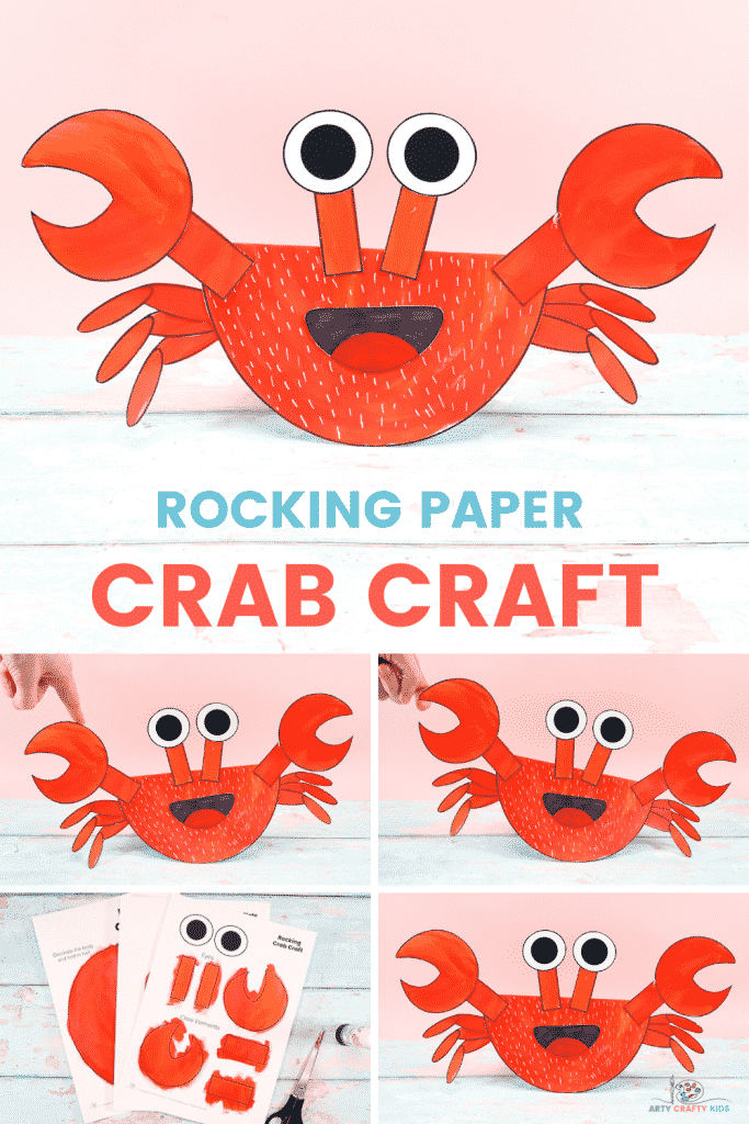 Learn how to make the Rocking Paper Crab Craft with our step-by-step tutorial! Summer is the perfect time for kids to make crab crafts. Our playful paper crab, is super fun and easy, combining both learning and creativity.