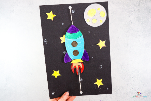 Rocket Ship Kids Art Kit– Let's Make Art