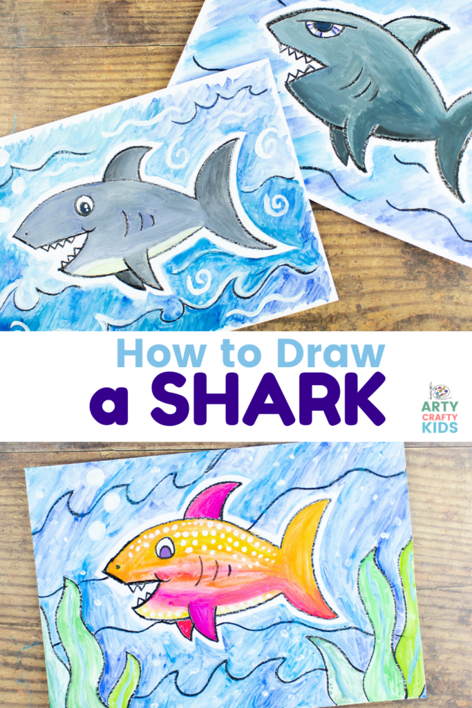 How to Draw a Shark Step by Step for Kids Easy - Miller Agescits