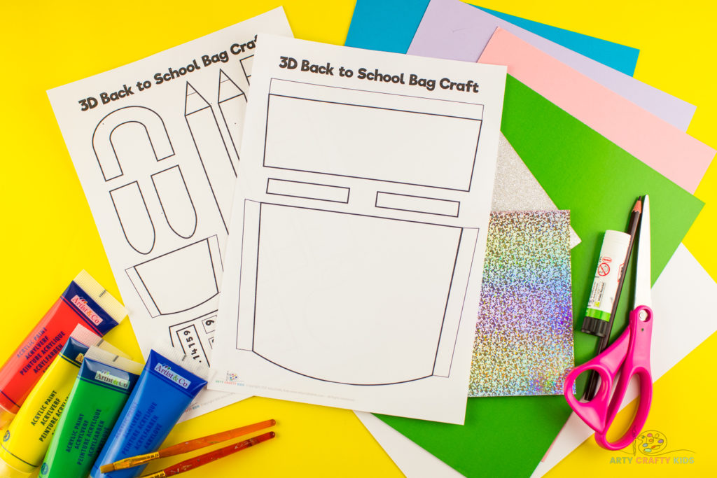 3 Back to School Crafts – Craft Box Girls