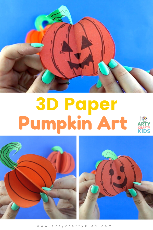 Looking for a quick and easy paper pumpkin craft? These charming paper pumpkins are great for kids of all ages to make.   

It's a lovely Autumn craft for celebrating Halloween, Harvest and Thanksgiving and once the children have mastered the process of making one paper pumpkin, many more will be sure to follow.