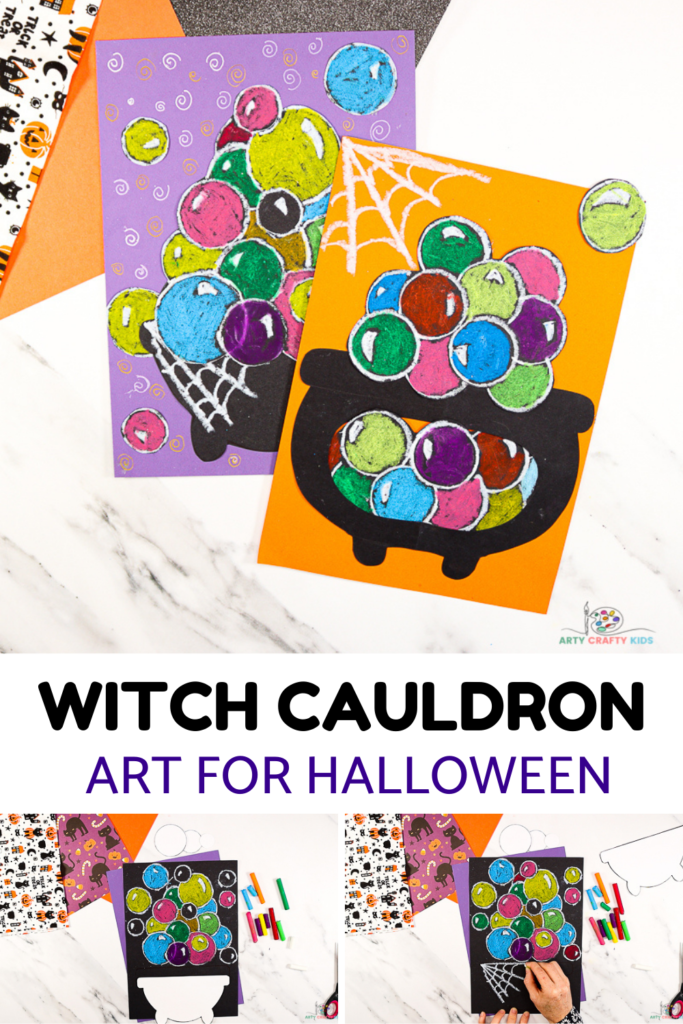 Wooden MDF Witches Cauldron 3 Halloween Wall Art Shapes XL Craft Shapes Nursery 