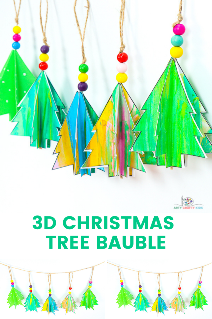 3D CHRISTMAS TREE BAUBLE