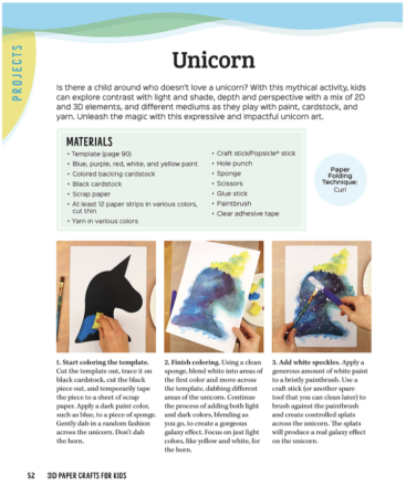 3D Paper Crafts for Kids: 26 Creative Projects to Make from A–Z (Happy Fox Books) Practice the ABCs while Making Adorable Giraffes, Kites, Apples, Unicorns, Zebras, and More, for Children Ages 4-8