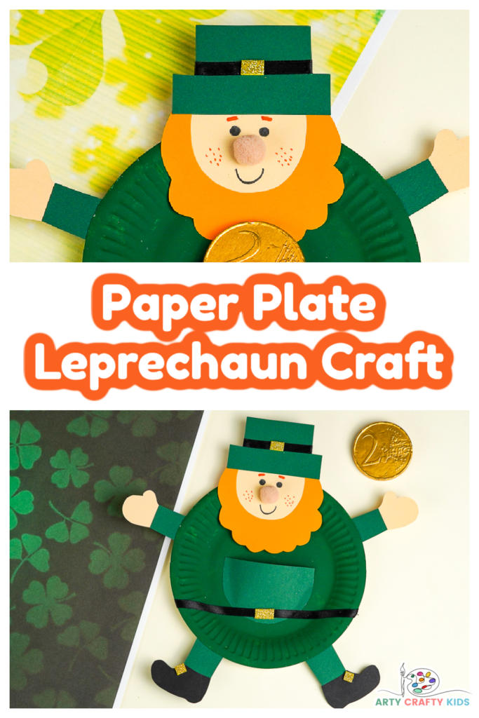 Looking for a fun and easy Leprechaun Craft for St. Patrick's Day? Today I have the pleasure of sharing an adorable paper plate leprechaun craft that kids will love!