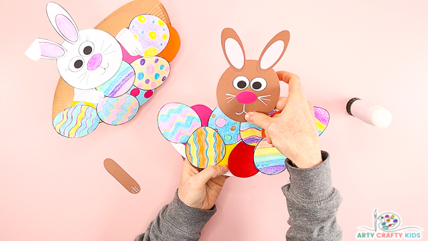 Rocking Paper Plate Easter Bunny Craft | Easter Crafts for Kids to Make