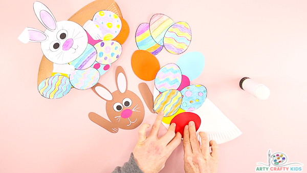 Rocking Paper Plate Easter Bunny Craft | Easter Crafts for Kids to Make