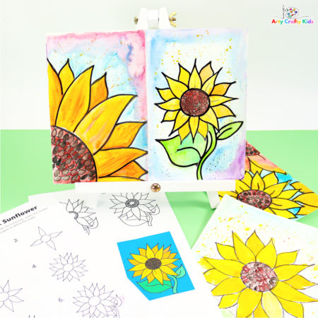 How To Draw A Sunflower | SCYAP
