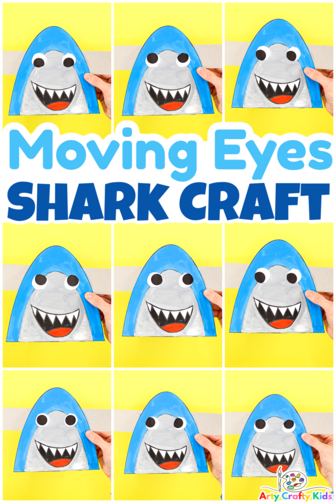 Do you have a crafty child who loves the ocean? We've got the perfect craft for them! Introducing the Moving Eyes Shark Craft, a paper toy that provides hours of creative play.

The Moving Eyes Shark Craft is a great way for young children to engage their imaginations. The puppetry element of the craft encourages play and has the potential to bring story-time to life.