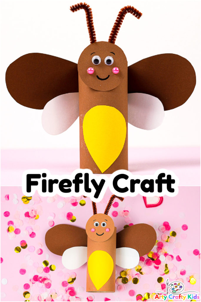 This fun and easy Paper Roll Firefly Craft for preschoolers can be recreated in just a few simple steps - a lovely Summer craft for firefly enthusiasts.