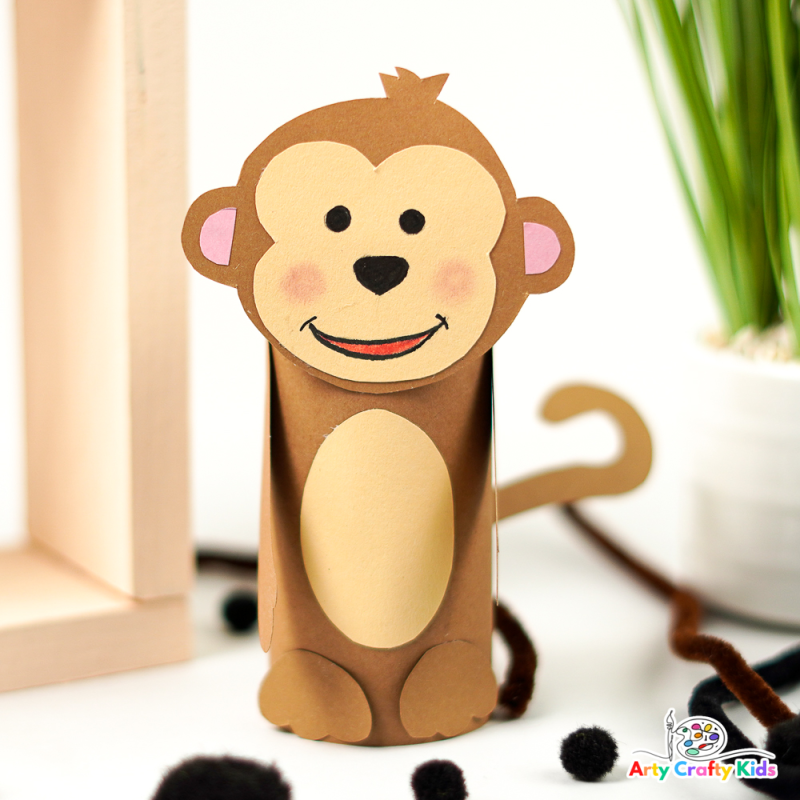 monkey template for kids