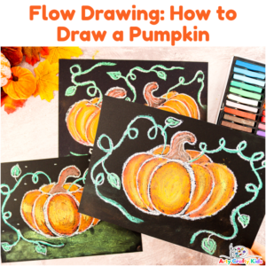 Flow Drawing: Pumpkin Tutorial