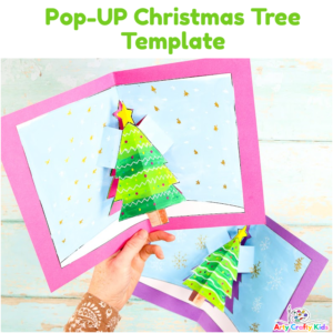 Christmas Tree Pop-up Card Template