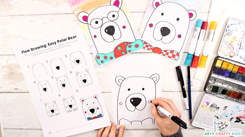 Step 5: Add some personal touches to the Polar Bear design