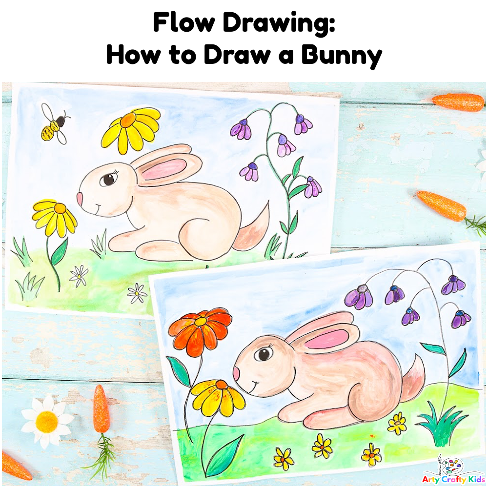 How to Draw a Bunny Rabbit Templates