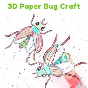 3D Beetle Bug Craft