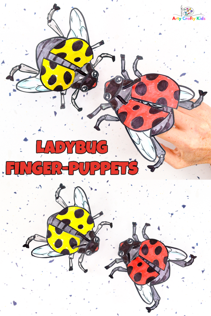 Check out this fun and easy ladybug craft for kids! Our 3D Ladybug Finger Puppet Craft is perfect for kids of all ages, including preschoolers and will inspire creativity, imaginative play and story-telling!