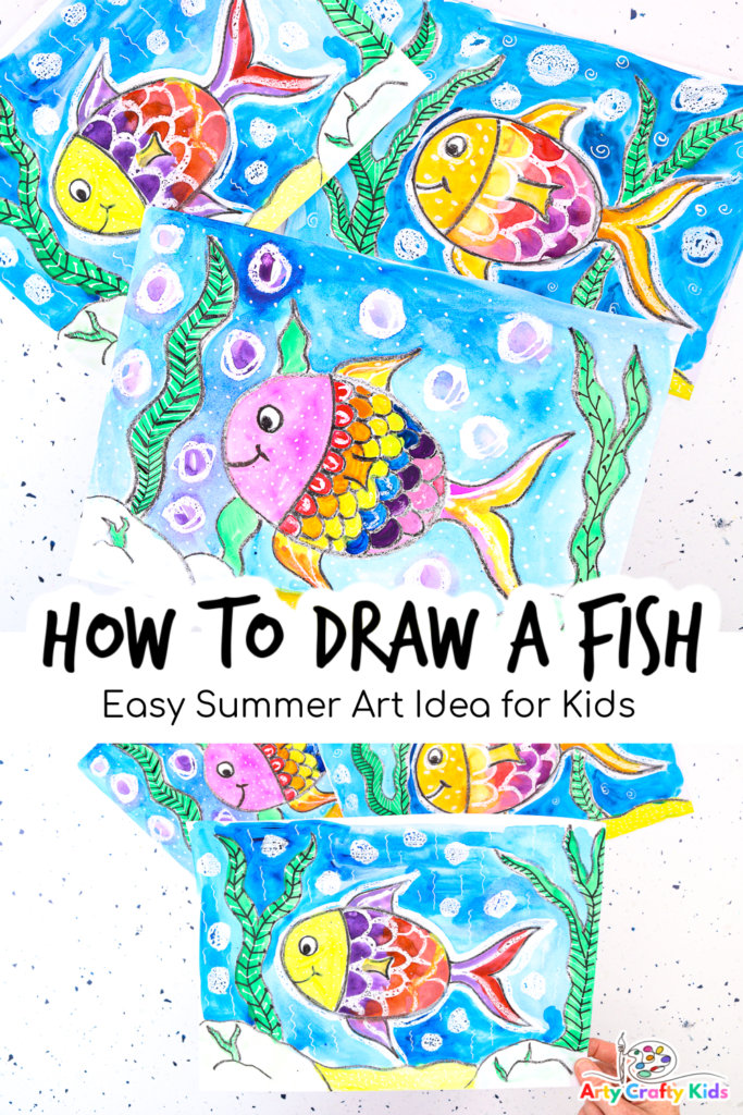 How to Draw a Fish: An Easy Fish Drawing Tutorial • Color Made Happy